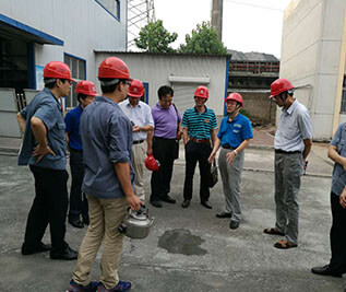 客户来访莱钢泰东公司